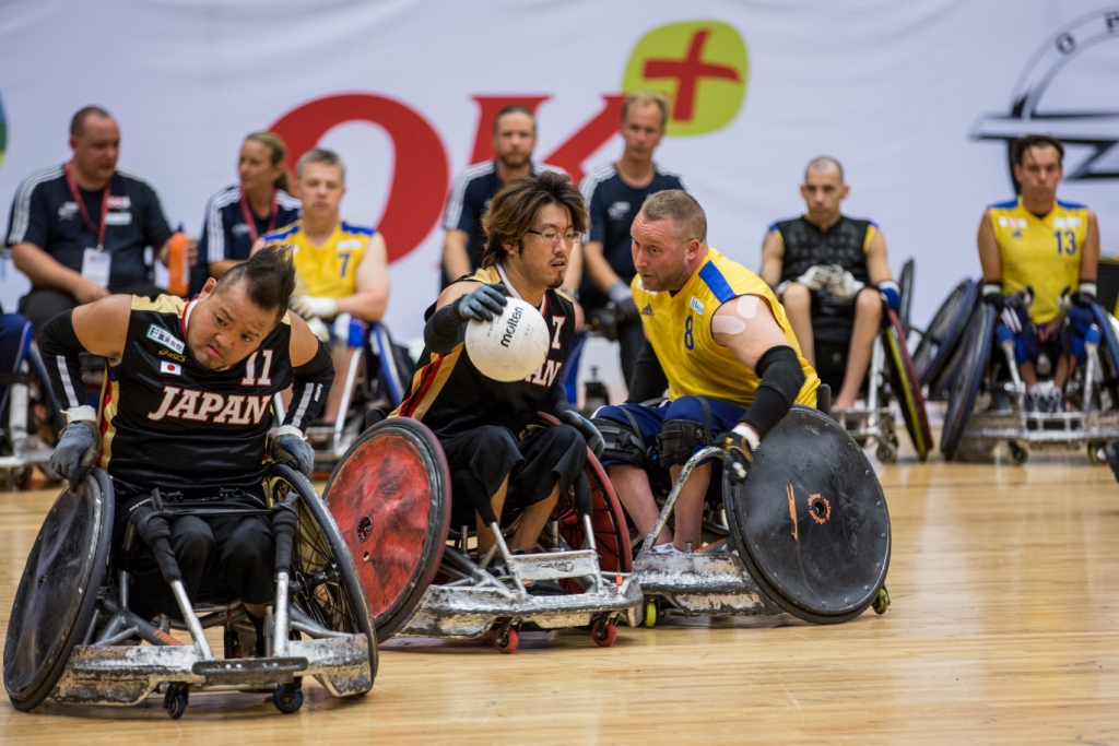 Japan started the World Championships on the right foot as they recorded wins over European giants Sweden and Germany ©Brian Mouridsen/IWRF