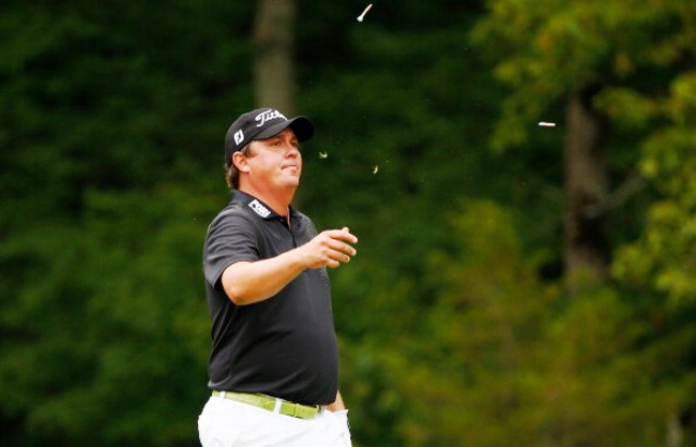 Jason Dufner was forced to pull out of his USPGA Championship title defence with a neck injury ©Getty Images