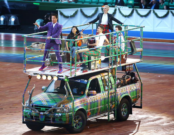The 4x4 used by John Barrowman during the Opening Ceremony of the Commonwealth Games is among the items currently being auctioned off by Glasgow 2014 ©Glasgow 2014