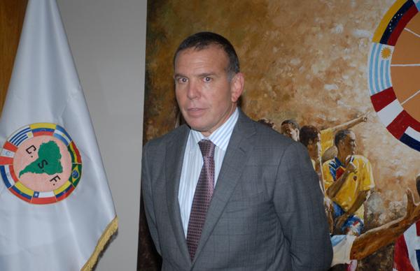 Juan Ángel Napout has been appointed the new President of CONMEBOL ©Twitter