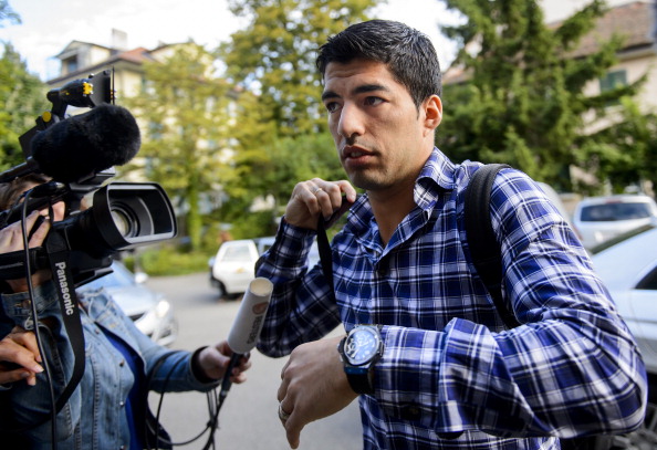 Luis Suárez was at the Court of Arbitration for Sport in Lausanne last week for the appeal hearing ©AFP/Getty Images