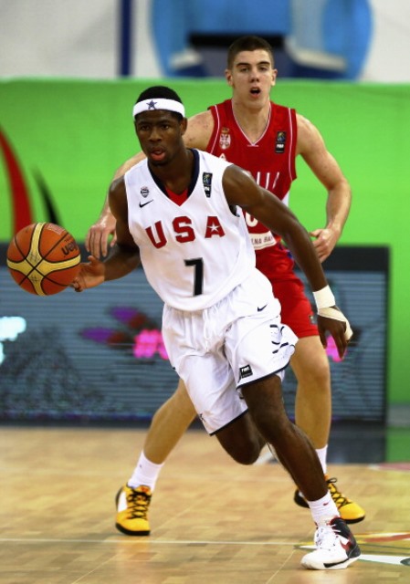 Malik Newman led the US scoring charts as they overcame Serbia in their semi-final match ©Getty Images