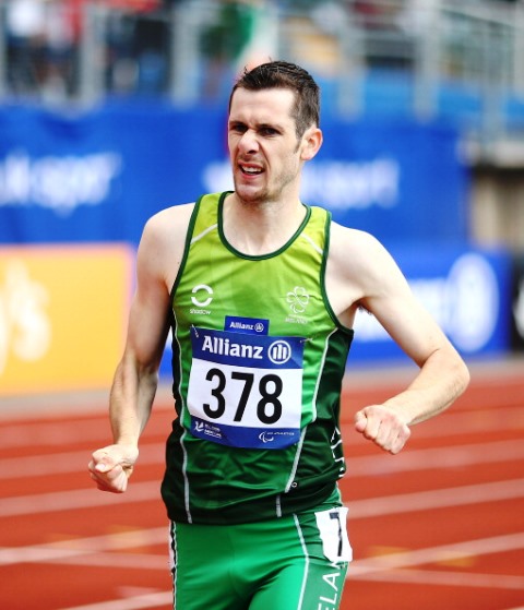 Michael McKillop proved his status as the world's best Paralympic middle distance runner with his victory in Swansea today ©Getty Images