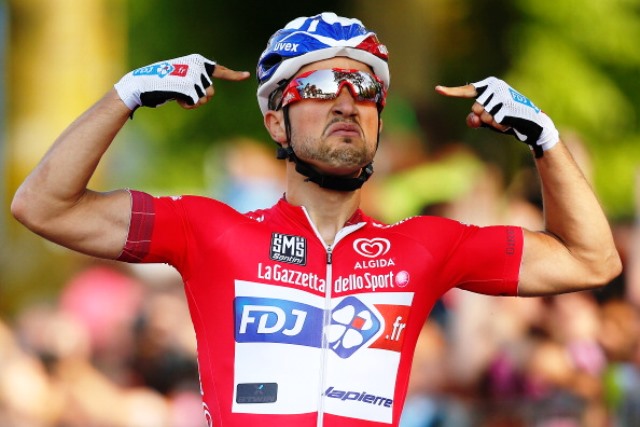 Nacer Bouhanni won stage two of the Vuelta a Espana today ©Getty Images