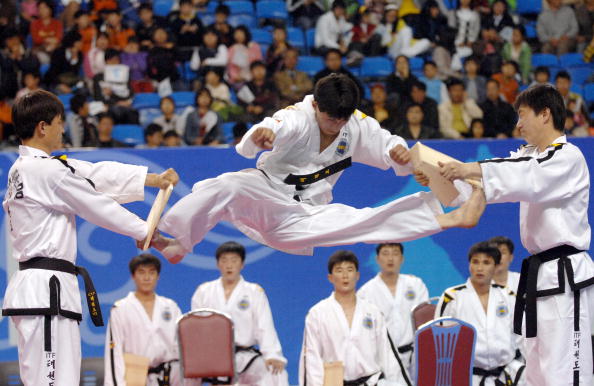 North Korean athletes practicing taekwondo affiliate themselves with the ITF-sanctioned rules and regulations and have never competed at the Olympics ©Getty Images