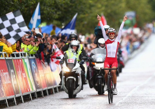 Olympic silver medallist Lizzie Armitstead led an English 1-2 in the women's cycling road race ©Getty Images