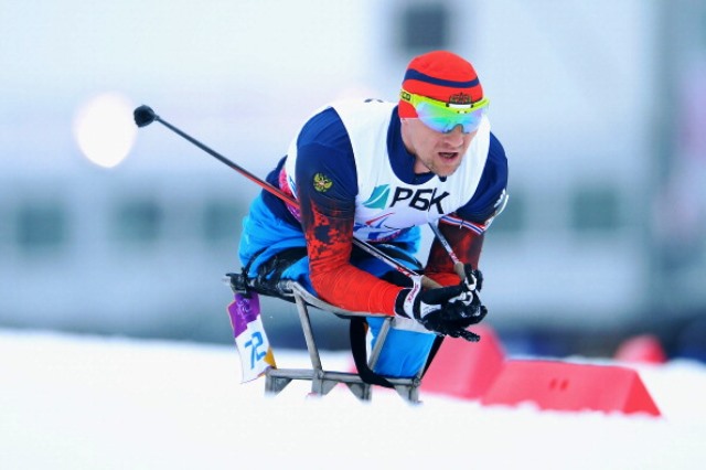 Paralympic and world champion Roman Petushkov will be one of the stars appearing at the Cable 2015 IPC Nordic Skiing World Championships ©Getty Images
