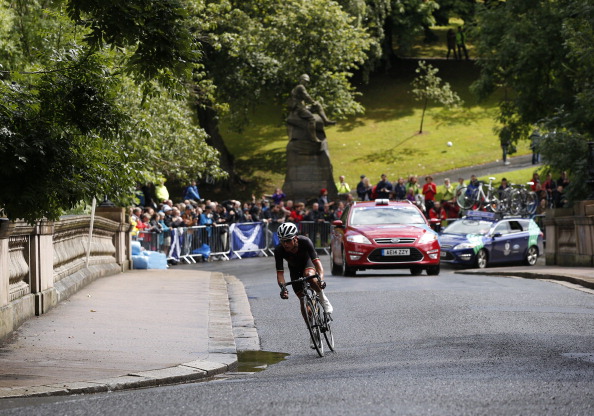 Pete Kennaugh of the Isle of Man is still leading the road race