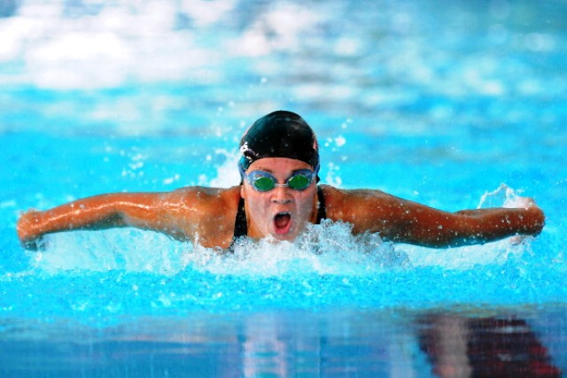 Rebecca Meyers claimed gold and a world record at the Pan Pacific Para-Swimming Championships ©Getty Images