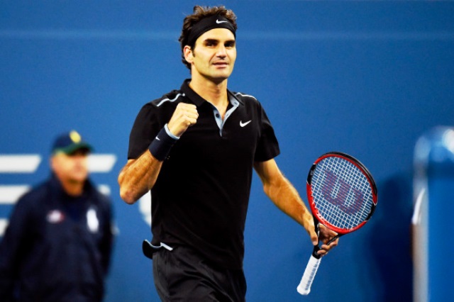 Roger Federer has eased into the third round in New York as he chases a sixth US Open title ©Getty Images