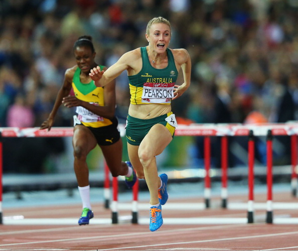 Eric Hollingsworth was suspended and sent home from Glasgow 2014 after criticising Olympic champion Sally Pearson, who still retained her Commonwealth Games title ©Getty Images