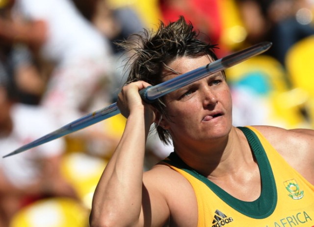 Sunette Viljoen became the most successful javelin athlete in African Championship history with a fourth title in Marrakech ©AFP/Getty Images