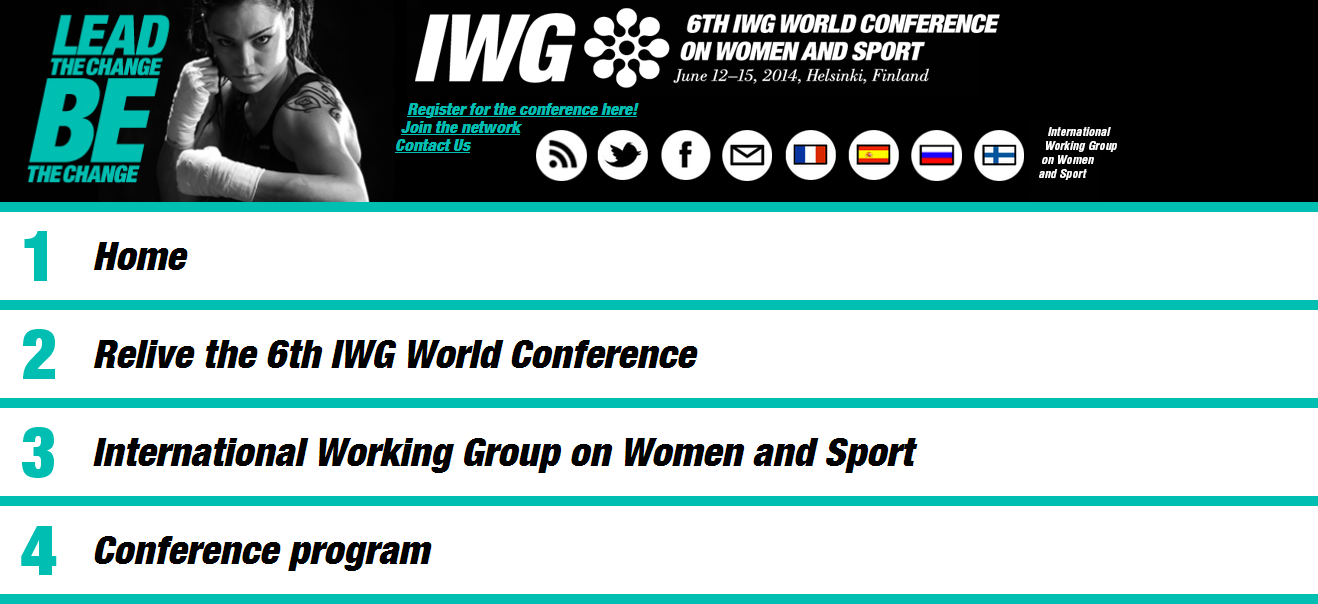 The International Working Group on Women and Sport is seeking applicants to fill the position of chairperson ©IWG
