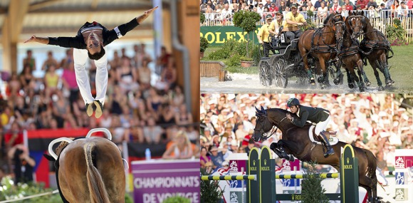 The definite entries have been confirmed for all disciplines at FEI World Equestrian Games 2014 in Normandy ©FEI