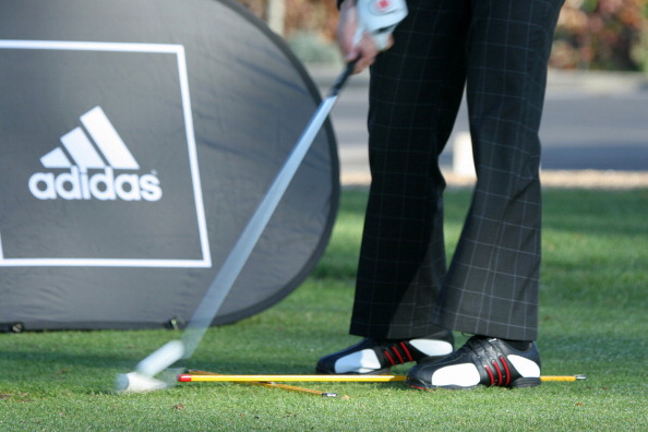 The downwards revision in Adidas' expected net income this year has been partly blamed on "continued weakness" in the golf market ©WireImage for Taylormade Adidas