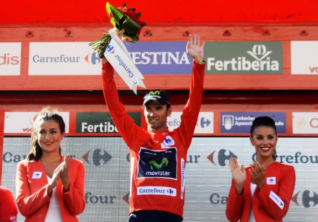 Experienced Spaniard Alejandro Valverde holds an early lead in the Vuelta a España after the opening two days of the last major race of the season ©AFP/Getty Images