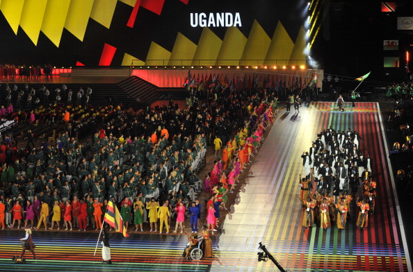 The news puts a slight downer on the strong performances by the Ugandan team in Glasgow ©AFP/Getty Images