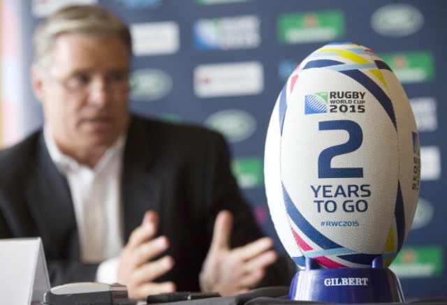 The rebrand will have no impact on Rugby World Cup 2015 branding or positioning ©AFP/Getty Images