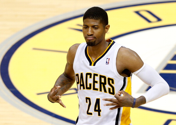 The row over sending NBA players to the Olympics was brought anew following the injury to Indiana Pacers star Paul George during a USA Basketball training camp in Las Vegas ©Getty Images