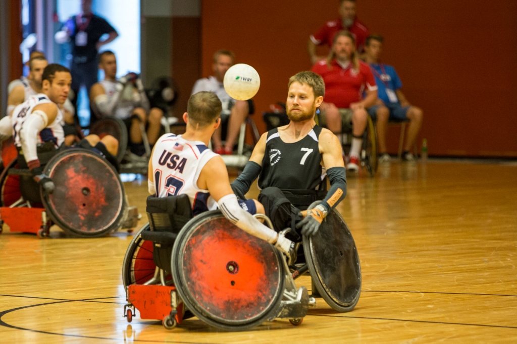 Top seeds have recorded convincing wins on day three of the Wheelchair Rugby World Championships ©Brian Mouridsen/IWRF