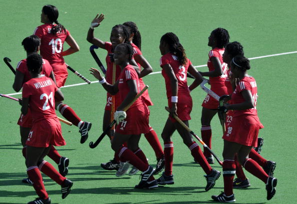 Trinidad and Tobago's hockey team helped light up Glasgow 2014 ©Getty Images