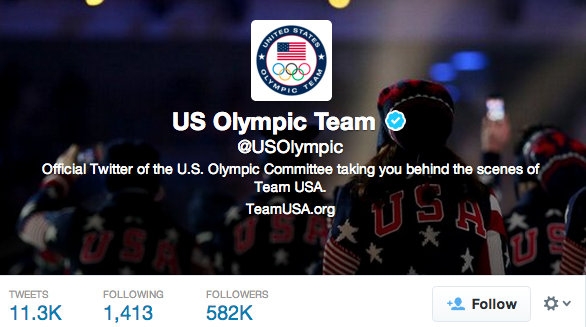 Twitter and Facebook have become key ways for many organisations involved in the Olympics to spread their message ©USOC