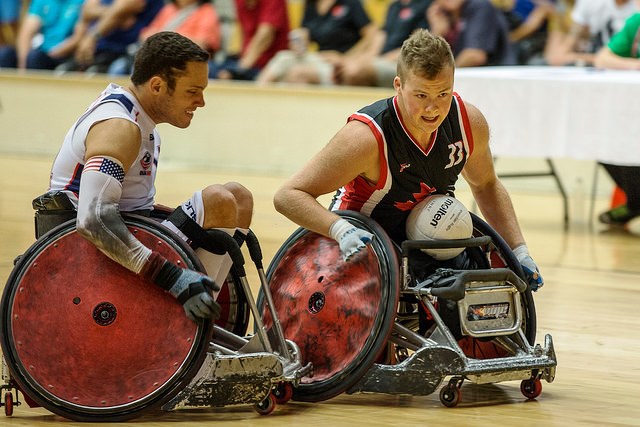 Zak Madell led the Canadian challenge as they defeated the US in today's semi-final ©Brian Mouridsen/Danish NPC