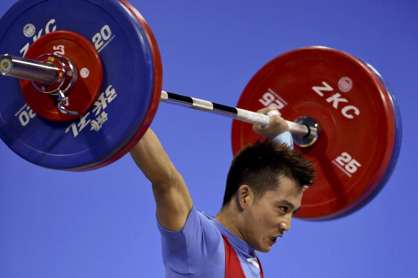 China's weightlifters enjoyed a gloden opening day of the Najing 2014 Youth Olympic Games ©Chinafotopress/Getty Images
