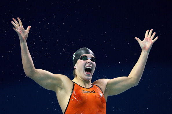 Delight for Liliana Sziagyi as pool provides gold aplenty on day two of Nanjing 2014 ©Getty Images
