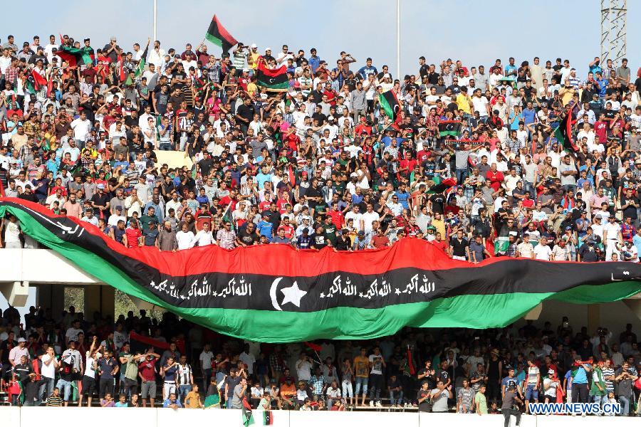 Libyan fans will be denied the opportunity to cheer on their side at home after the country withdrew as host of the 2017 African Nations Cup ©AFP/Getty Images