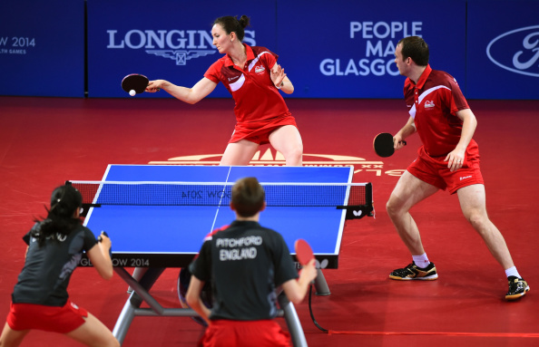 Mixed doubles also proved popular at the recent Commonwealth Games in Glasgow ©Getty Images