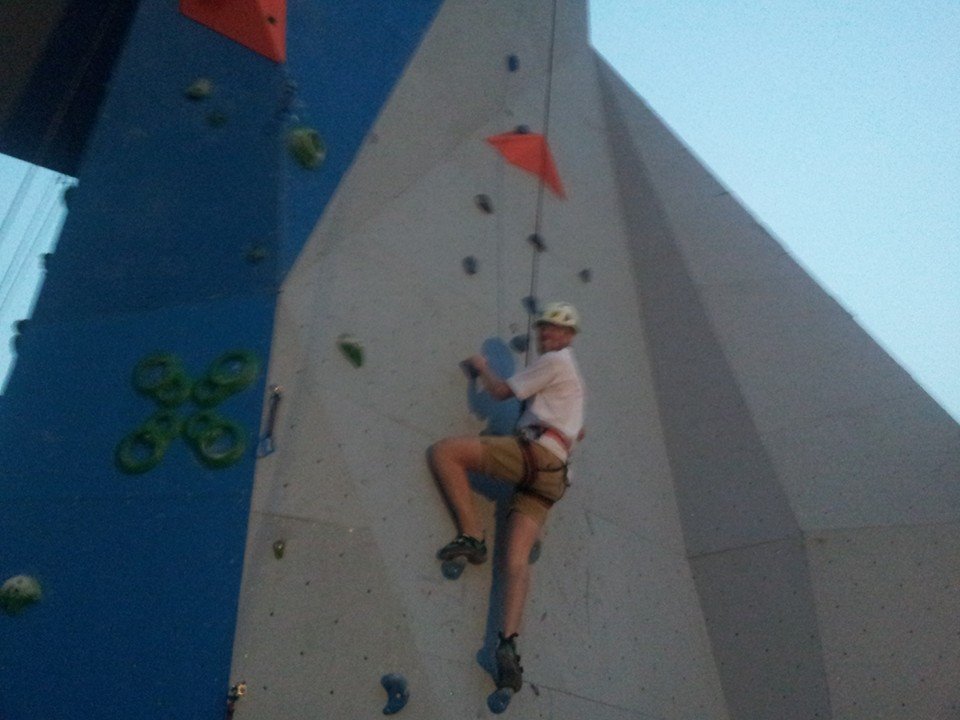 Paul Osborne enjoying some climbing ©ITG