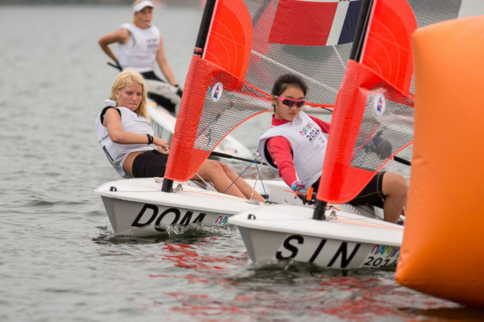 Singapore managed double gold in the dinghy classes ©ISAF