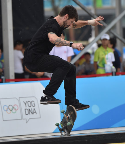 Skateboarding at the Nanjing Sports Lab has been one exhibition-event success ©Nanjing 2014