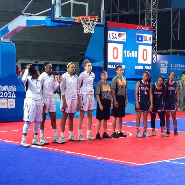The United States have dominated the women's 3x3 basketball ©Facebook
