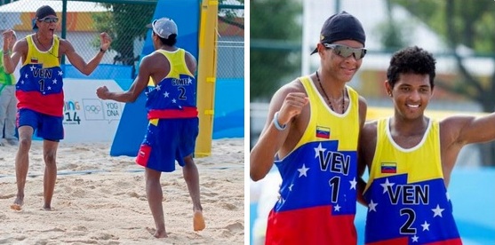 Venezuela have been getting a lot of encouragement on twitter this morning ©Twitter