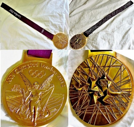 A London 2012 Olympic gold medal has been anonymously donated to the Great Centenary Charity Auction ©Great Centenary Charity Auction/Twitter