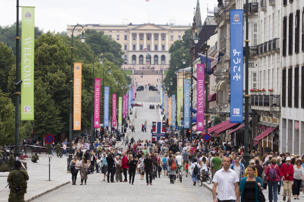 A demonstration will take place in the streets of Oslo on September 19 against the bid ©AFP/Getty Images