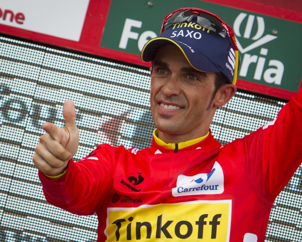 Alberto Contador's stage 20 victory has all but sealed him the Vuelta a España title ©Getty Images