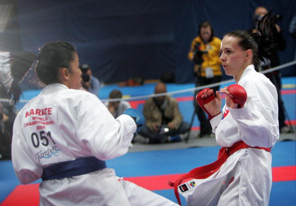 Around 600 volunteers have signed up to help out during November's World Senior Karate Championships ©AFP/Getty Images