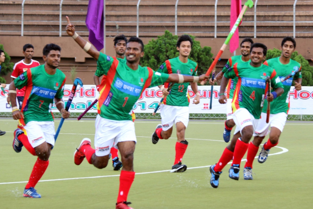 Bangladesh defeated Sri Lanka and Hong Kong to reach Round Two of the Hockey World League to take another step on the path to qualifying for Rio 2016 ©FIH