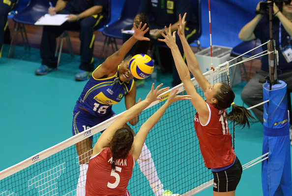 Brazil in action against Turkey ©Getty Images