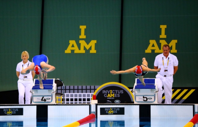 Britain dominated in the pool on the final day of action at the Invictus Games ©Getty Images