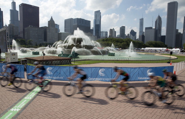 Chicago will be the final stop on the calendar after the city made its World Triathlon Series debut this year ©Getty Images for Threadneedle