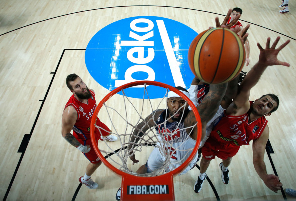 DeMarcus Cousins helped the United States to a convincing 129-92 win over Serbia ©Getty Images