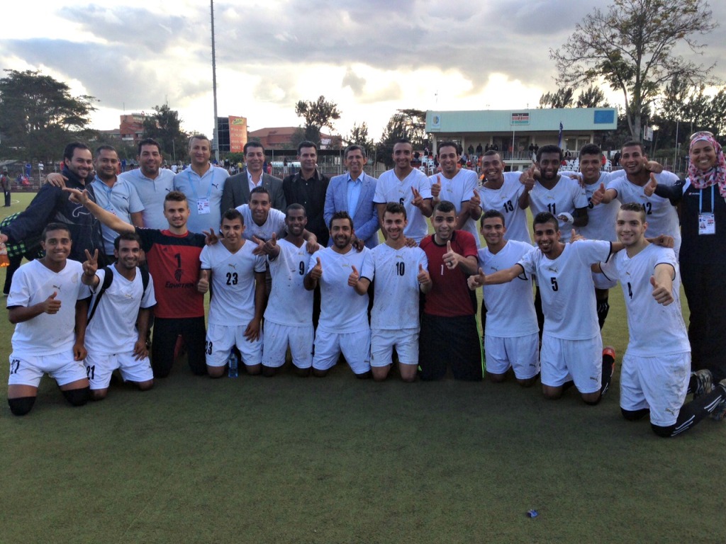 Egypt qualified for Round Two of the Hockey World League with a 100 per cent winning record in Nairobi ©FIH