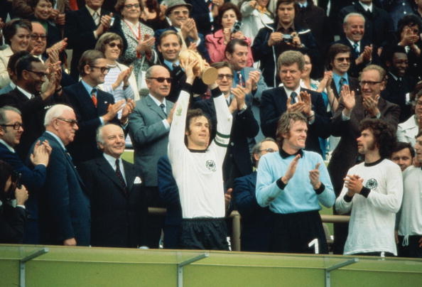 Franz Beckenbauer won the World Cup both as a player (above) and a manager ©Getty Images
