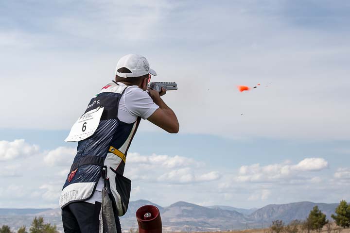 Germany's Gabriele Rossetti secured the final gold medal of the day as he took top honours in the junior skeet contest in Granada ©ISSF