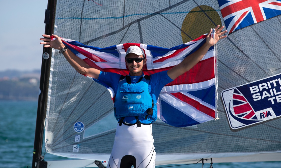 Giles Scott was completely dominant in the Finn class ©ISAF