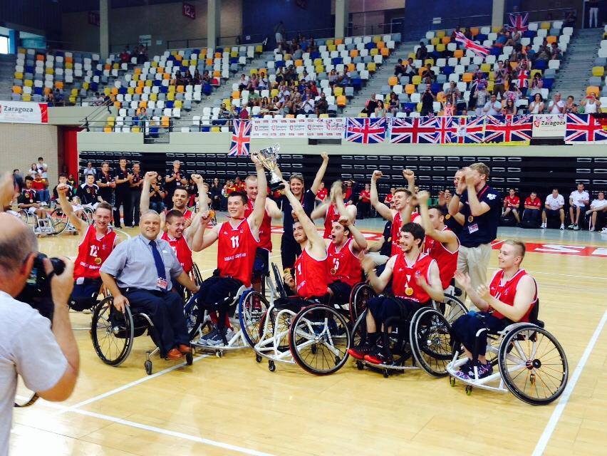 Great Britain have secured the Under-22 Wheelchair Basketball European Championship title ©Facebook